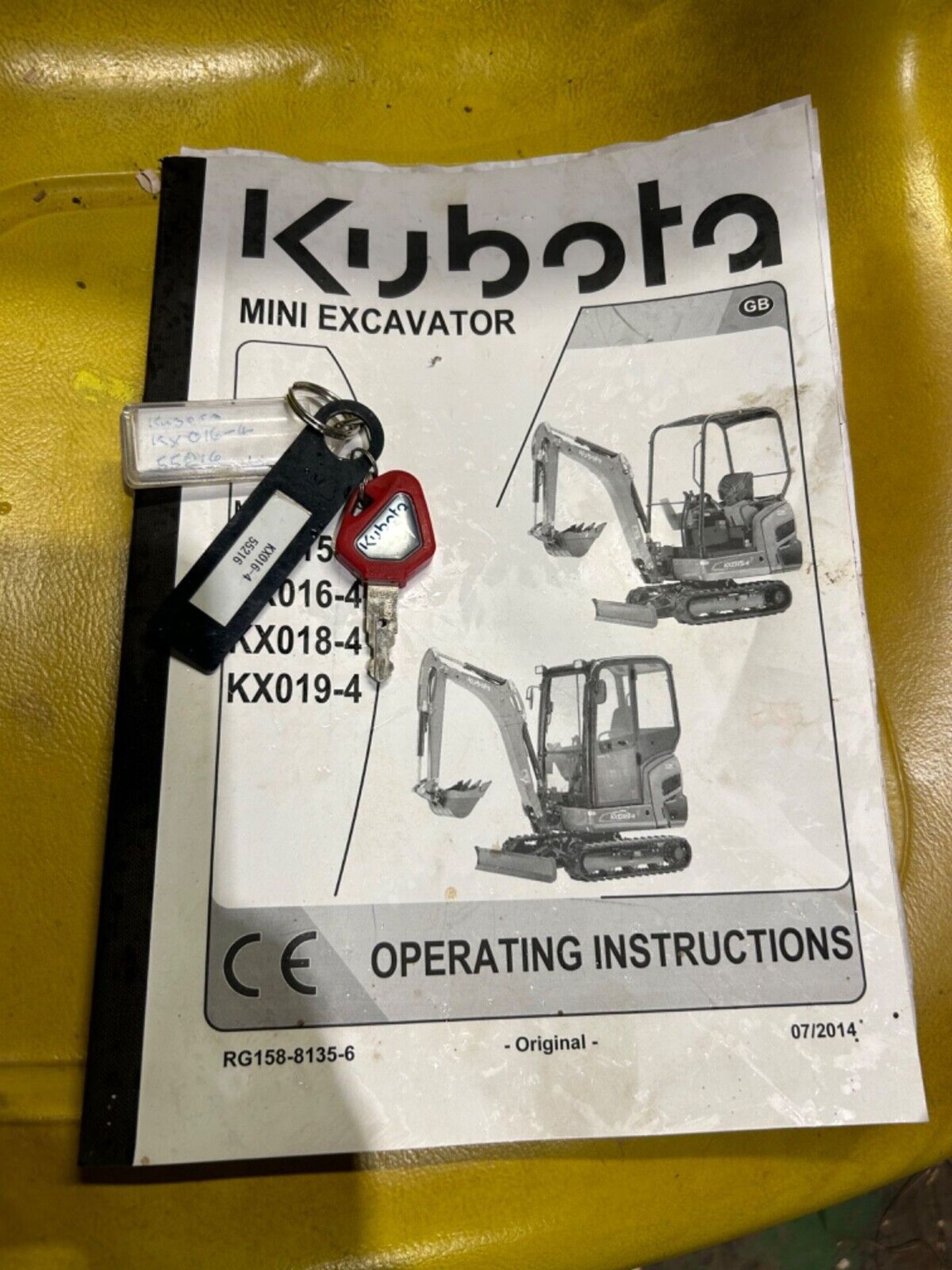 2011 KUBOTA KX016 MINI EXCAVATOR: RELIABLE WORKHORSE - Image 14 of 14