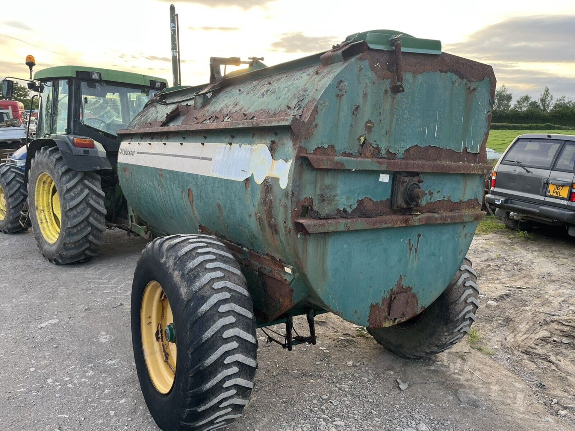 MAJOR MUCK SPREADER ROTAR SPREADER MANURE MUCK SLINGER FORD JOHN DEERE TRACTOR - Image 3 of 9