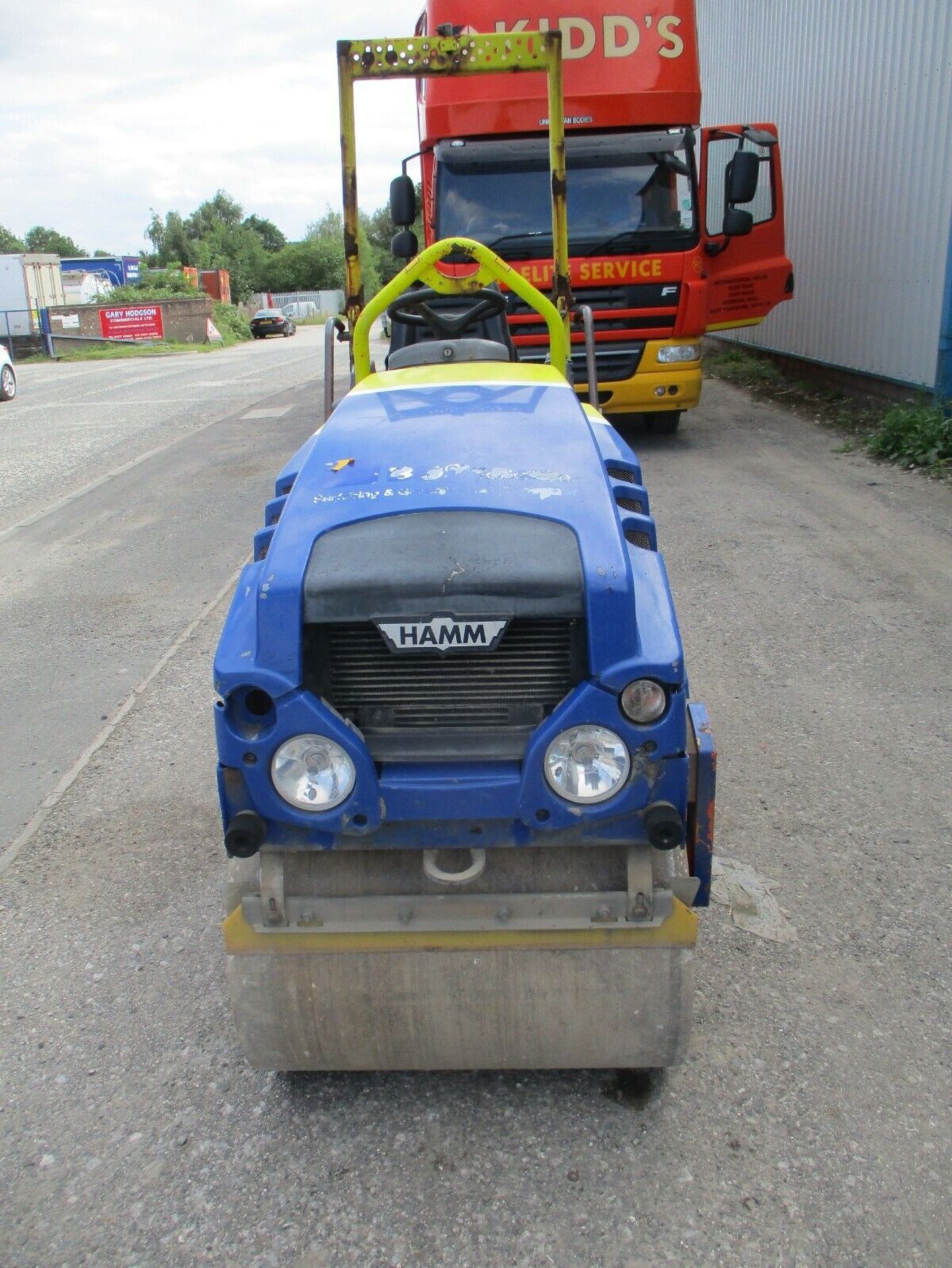 2014 HAMM HD8 VIBRATING ROLLER BOMAG 80 BENFORD TEREX 800 - Image 6 of 11