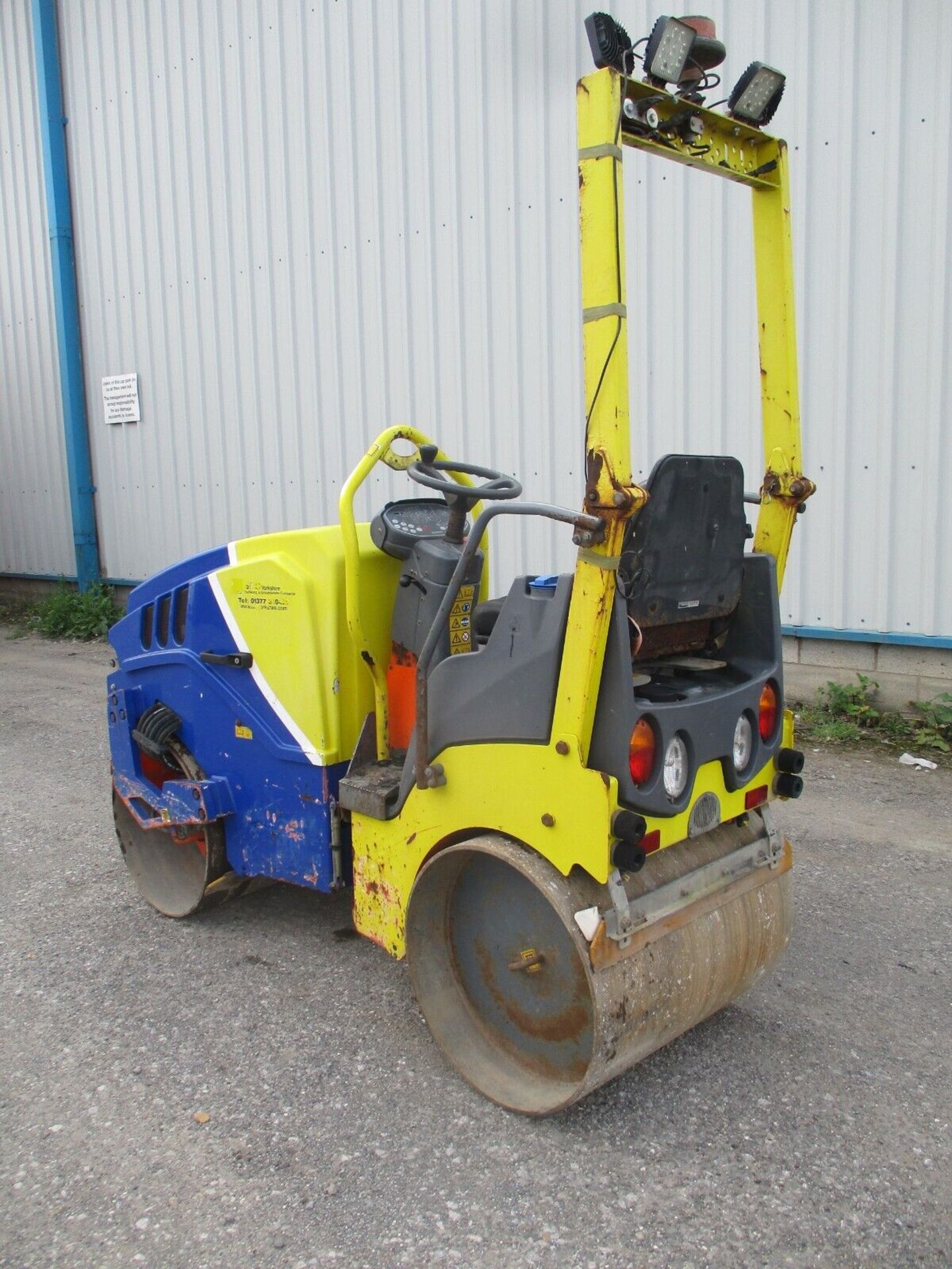 2014 HAMM HD8 VIBRATING ROLLER BOMAG 80 BENFORD TEREX 800 - Image 6 of 10