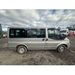 ONLY 84K MILES CLEAN & CAPACIOUS: 2010 TRANSIT TREND 9 SEATER MINI BUS - NO VAT ON HAMMER