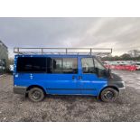 BLUE ADVENTURE: '03 TRANSIT TOURNEO CAMPER, RELIABLE DRIVE - MOT JULY 2024 (NO VAT ON HAMMER)