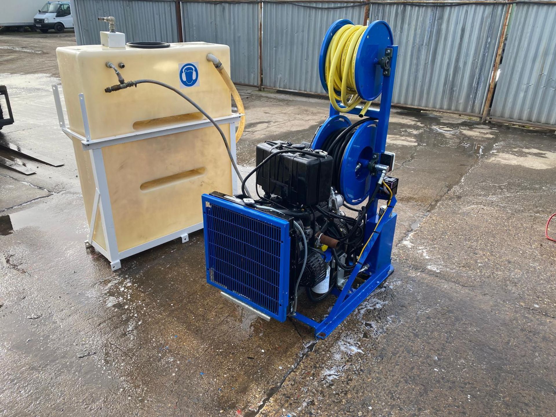 RIONED & ANDY GUEST KOHLER DIESEL HIGH-PRESSURE JETTER WITH WATER TANK (NO VAT ON HAMMER) - Image 7 of 9
