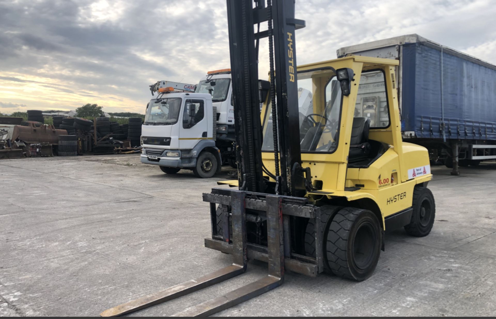 2009 HYSTER H6.00 XM 6 TON DIESEL FORKLIFT - Image 10 of 10