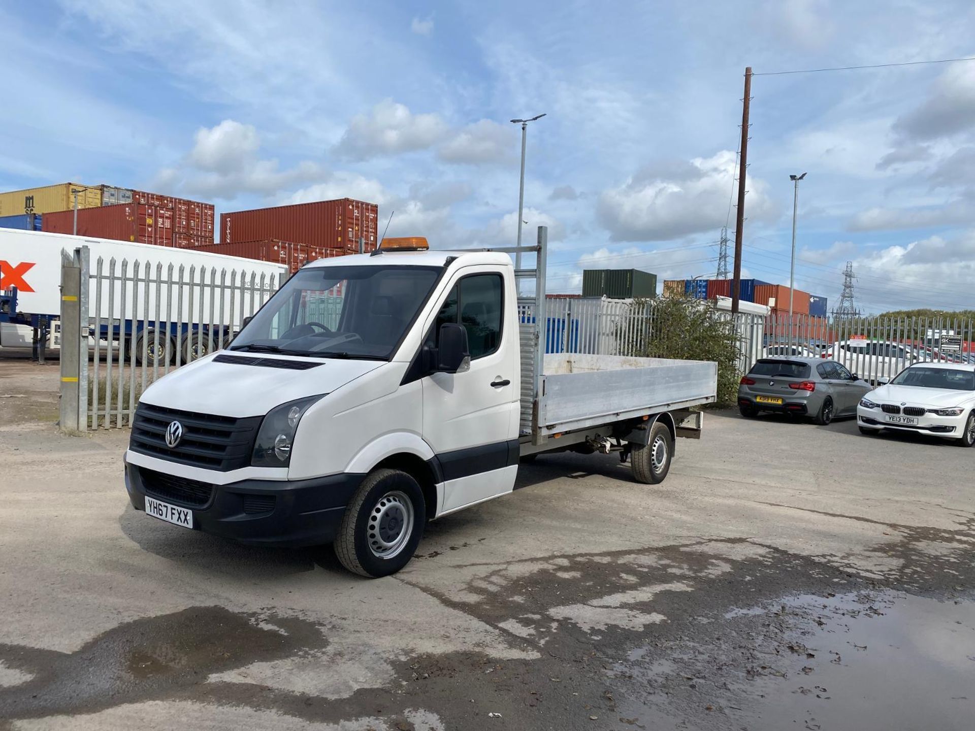 2017 VW CRAFTER EURO 6: RELIABLE 14FT DROPSIDE PICKUP **NO VAT** - Image 10 of 13