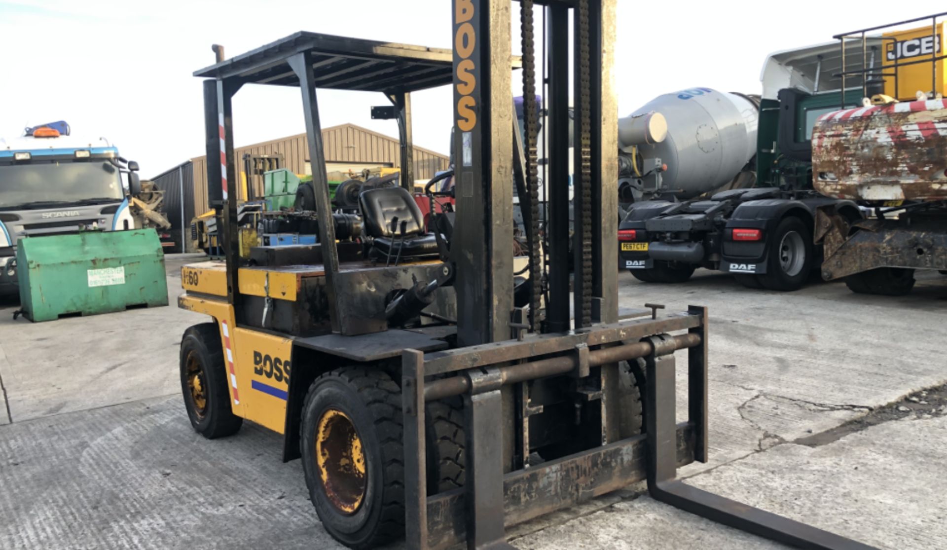 7 TON FORKLIFT BOSS H60 DIESEL - Image 3 of 6