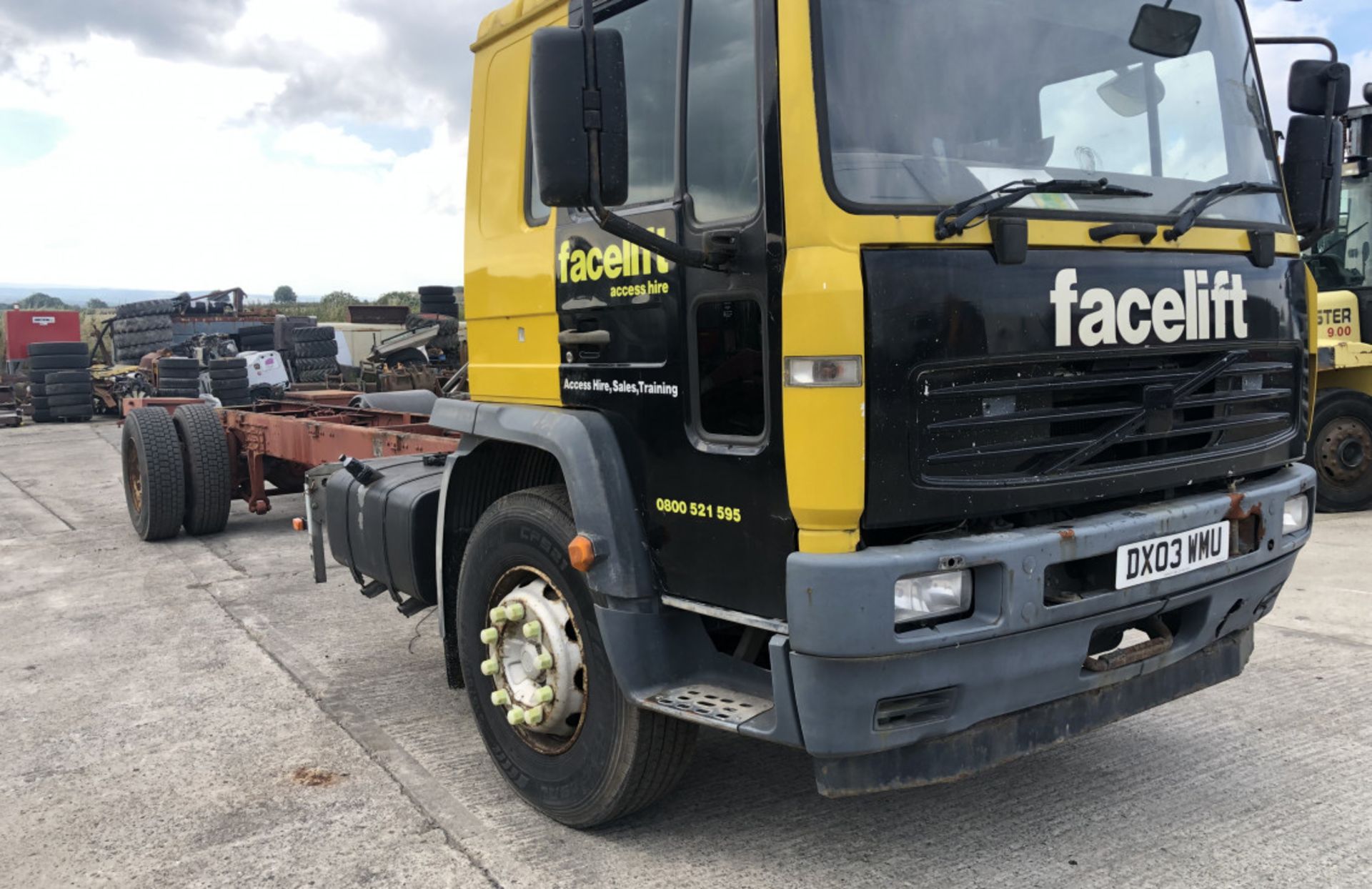 VOLVO FL 6-18 CAB AND CHASSIS