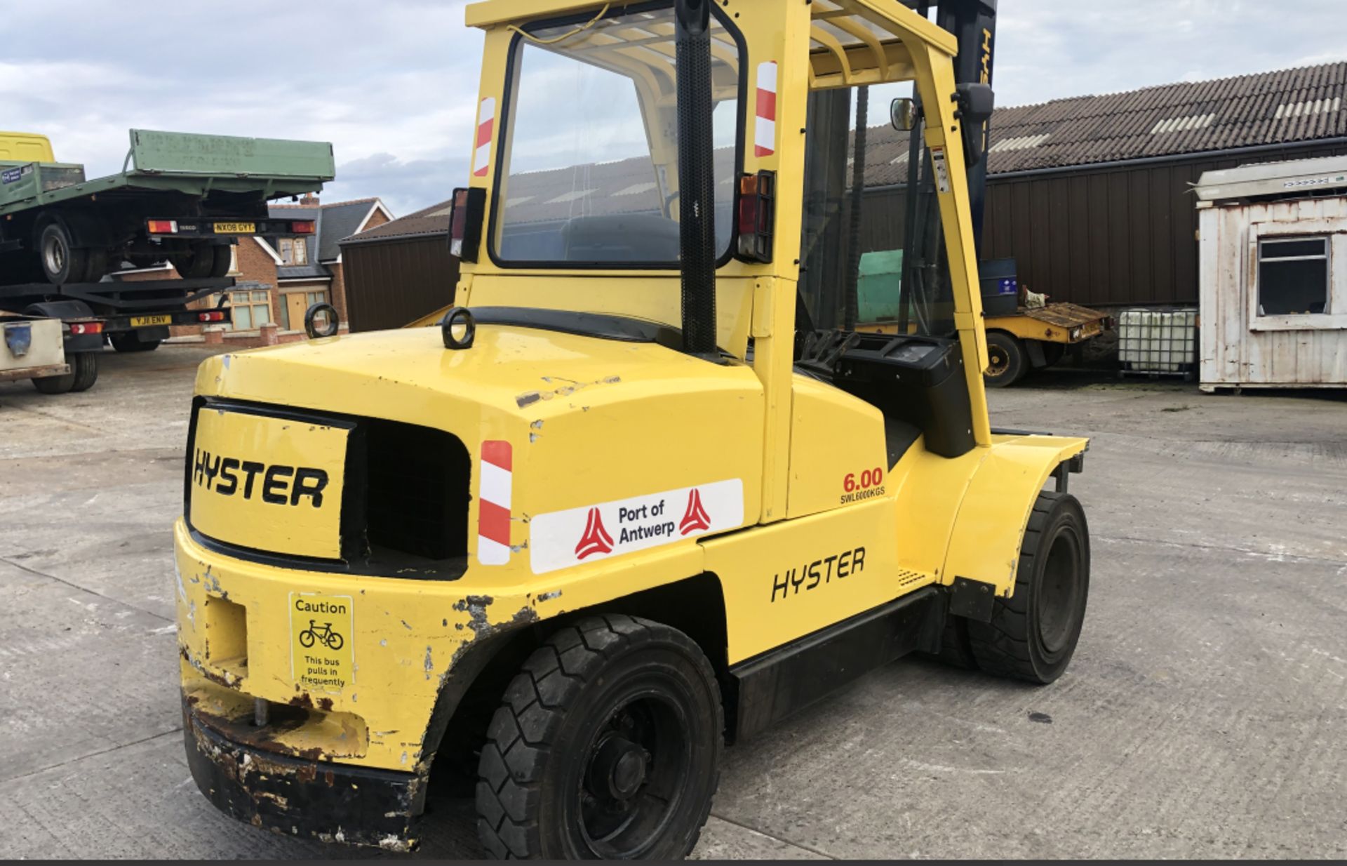 2009 HYSTER H6.00 XM 6 TON DIESEL FORKLIFT