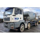 2008 DIESEL MAN 32-400 8×4 CEMENT MIXER TRUCK