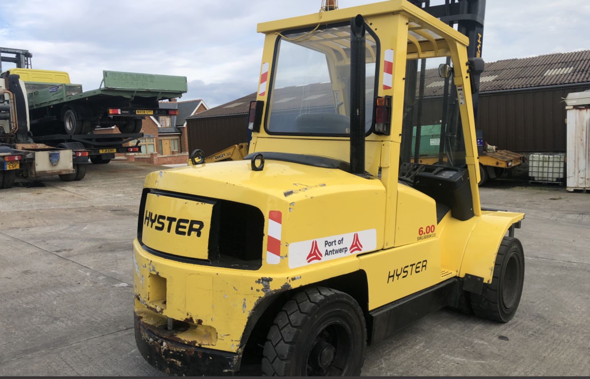 2009 HYSTER H6.00 XM 6 TON DIESEL FORKLIFT - Image 3 of 10