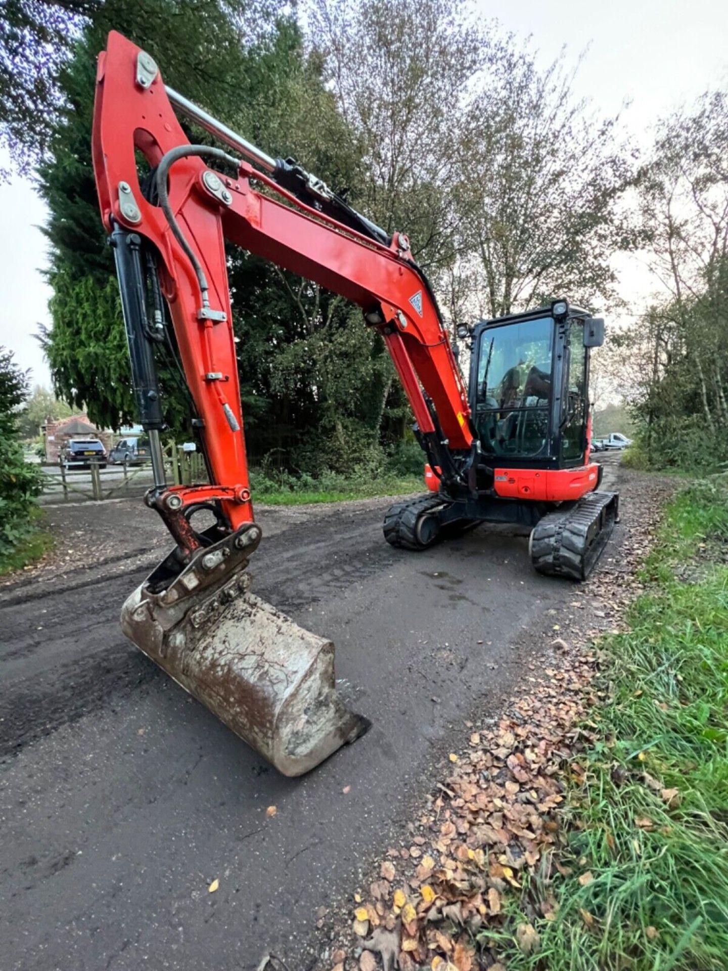 2017 KUBOTA U55-4 5500KG OPERATING CAPACITY (2 BUCKETS )