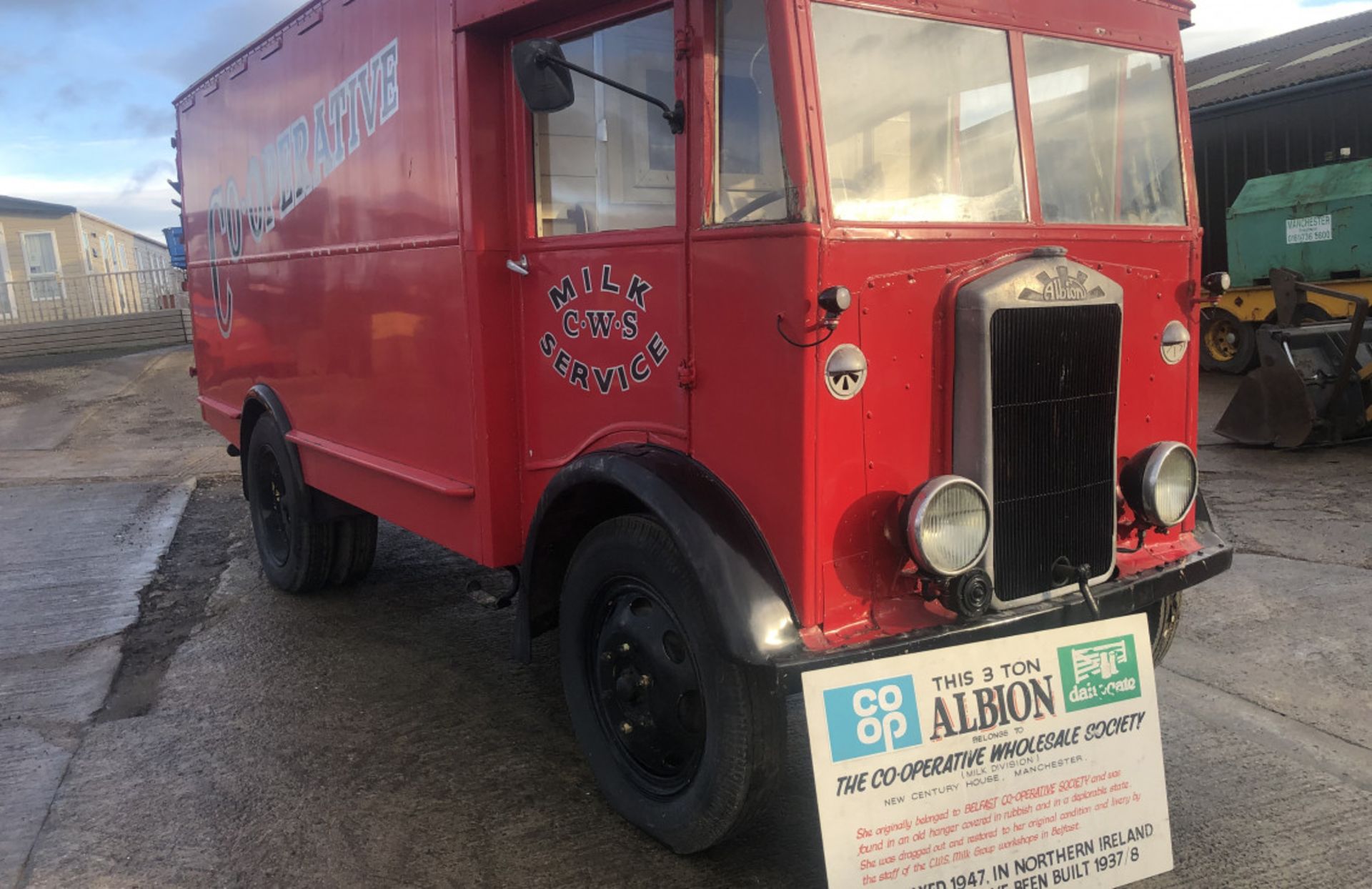 VINTAGE ALBION 2.5 TON COLD STORE FRIDGE VAN - Bild 19 aus 23