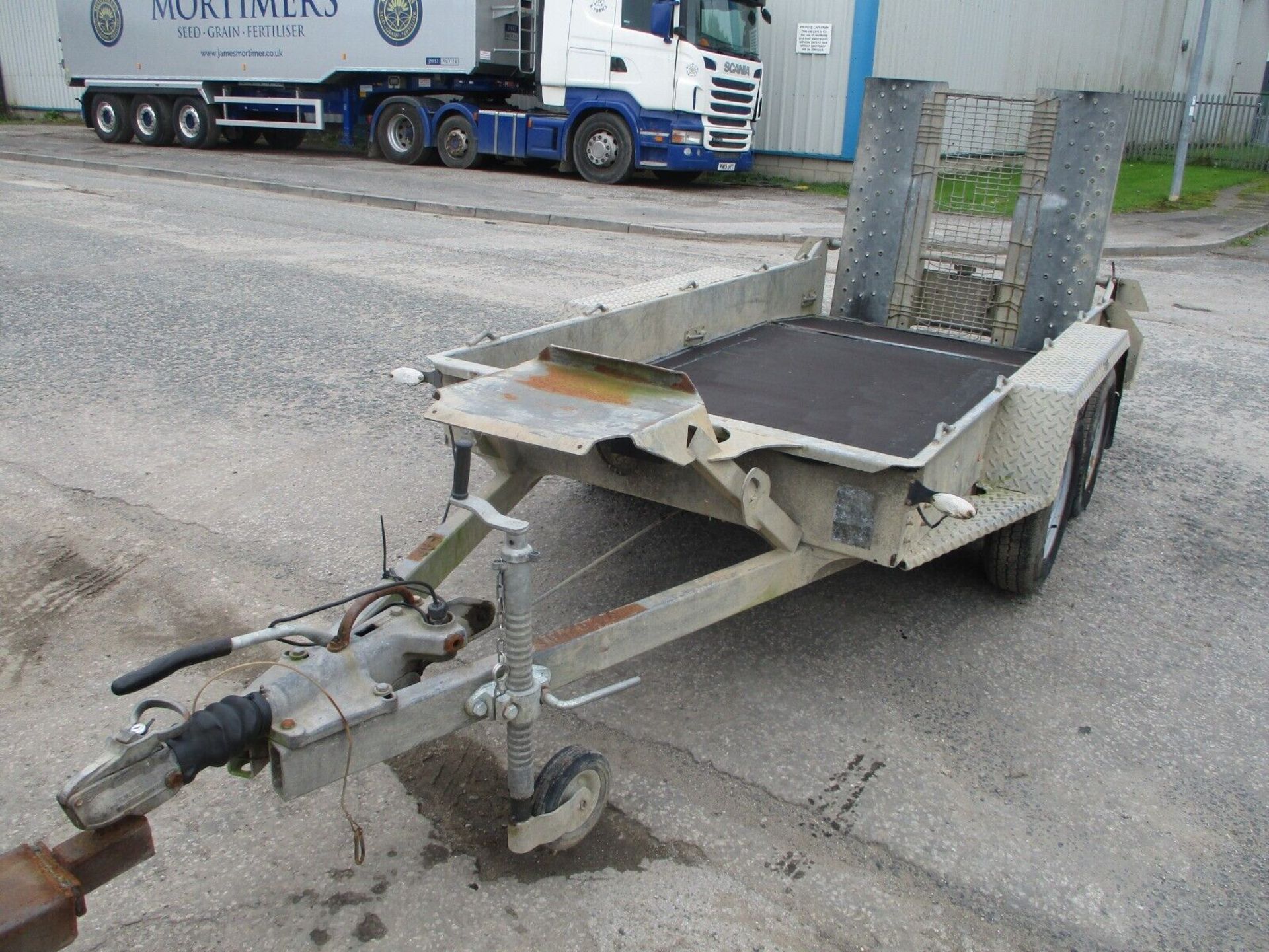 IFOR WILLIAMS GH94BT: SECURE BALL HITCH TRAILER - Image 7 of 9