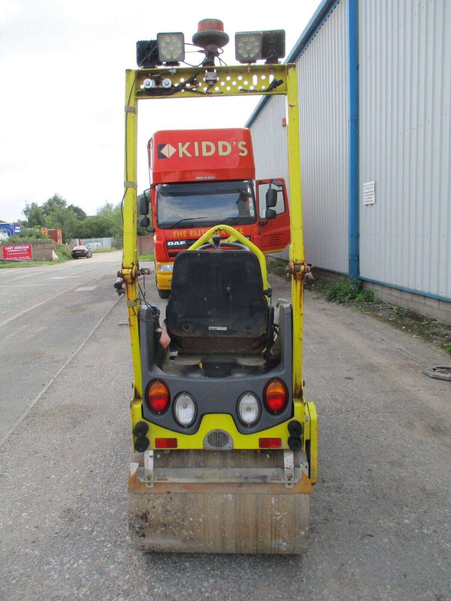 2014 HAMM HD8 VIBRATING ROLLER BOMAG 80 BENFORD TEREX 800 - Image 7 of 10