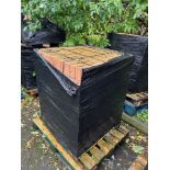 8 PALLETS CONTAINING 4000 BRICKS