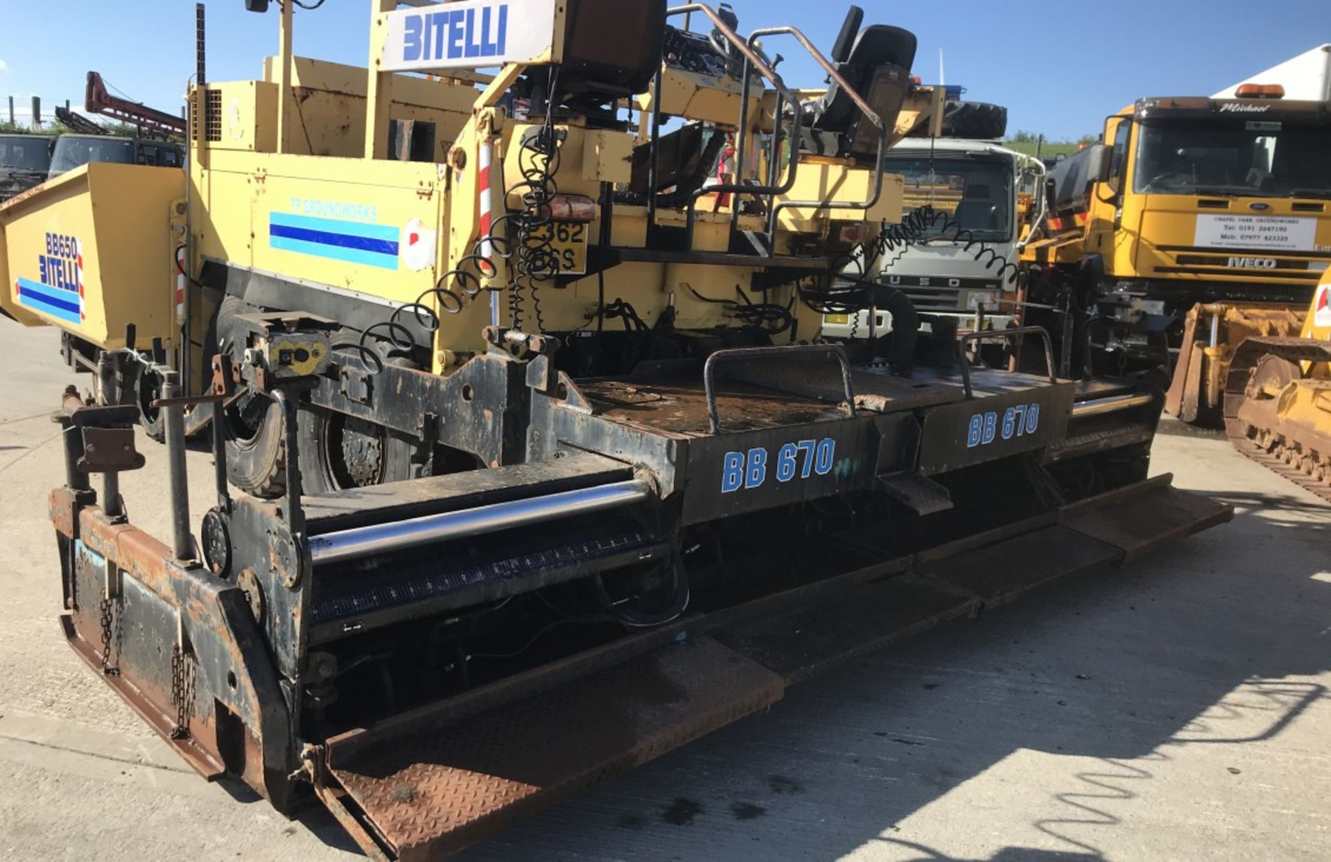 BITELLI BB670 ASPHALT TARMAC PAVER - Image 5 of 16