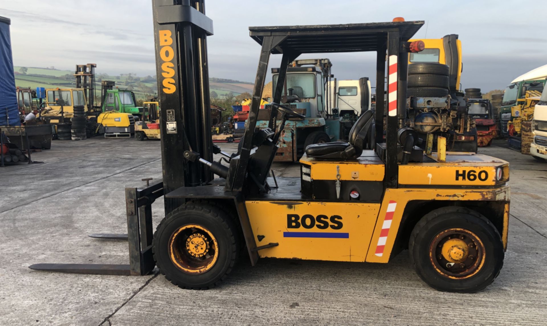 7 TON FORKLIFT BOSS H60 DIESEL