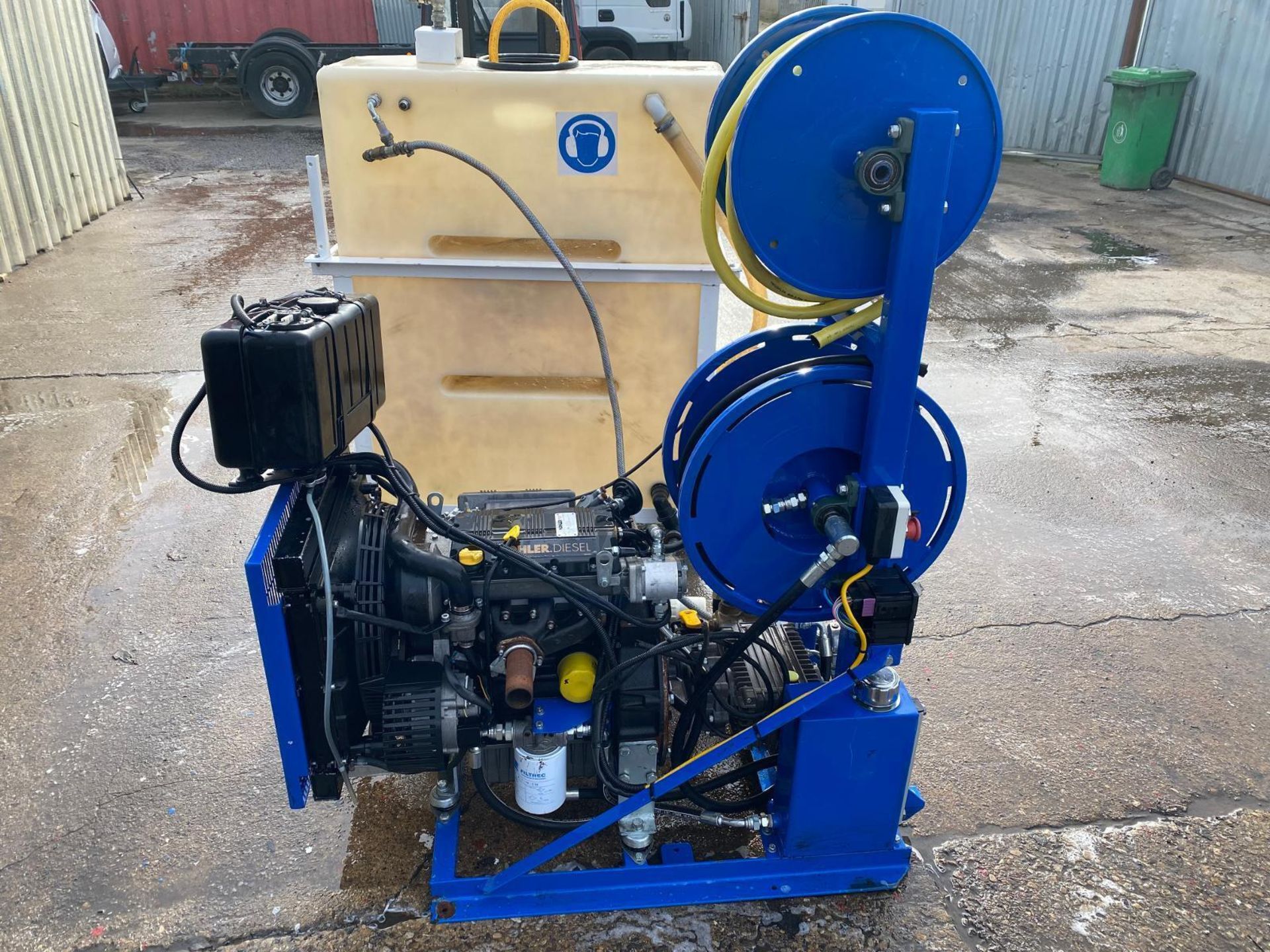 RIONED & ANDY GUEST KOHLER DIESEL HIGH-PRESSURE JETTER WITH WATER TANK (NO VAT ON HAMMER) - Image 9 of 9