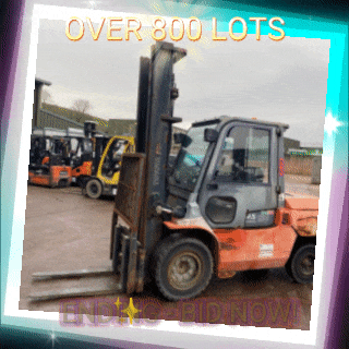 VANS, DIGGERS, CARS, DUMPERS FLT, MACHINERY HGV, TRACTOR & PLANT Ends from Monday 4th December 11am