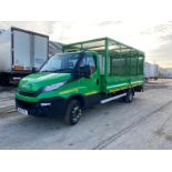2017 IVECO DAILY 72C 180 7.2TON EURO6 CAGE FLATBED TRUCK WITH TAILLIFT - REQUIRES ATTENTION