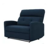 **(BRAND NEW SEALED BOX)** OVERSIZED CHAIR NAVY BLUE
