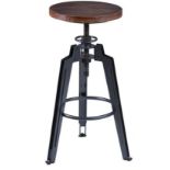 **(BRAND NEW SEALED BOX)** ADJUSTABLE SWIVEL BARSTOOL WITH METAL TRIPOD BASE