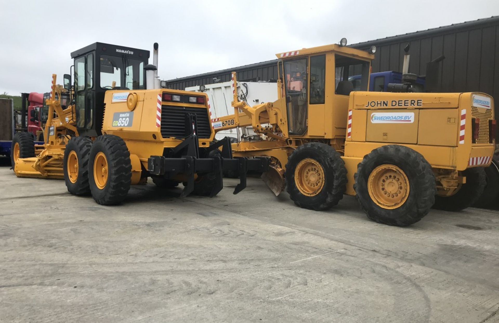 JOHN DEERE 670 MOTOR GRADER ( SAME SIZE AS CAT 140 - Image 7 of 15