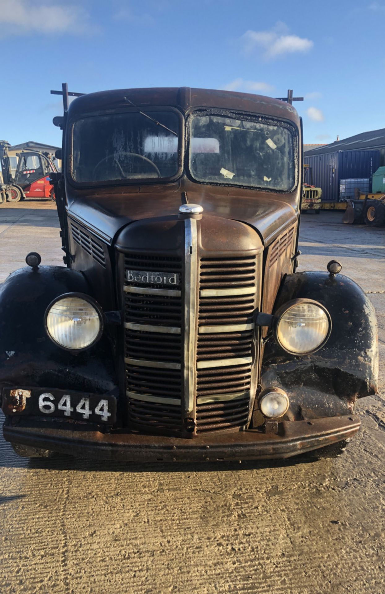 VINTAGE BEDFORD M TYPE DROPSIDE TRUCK - Image 3 of 6