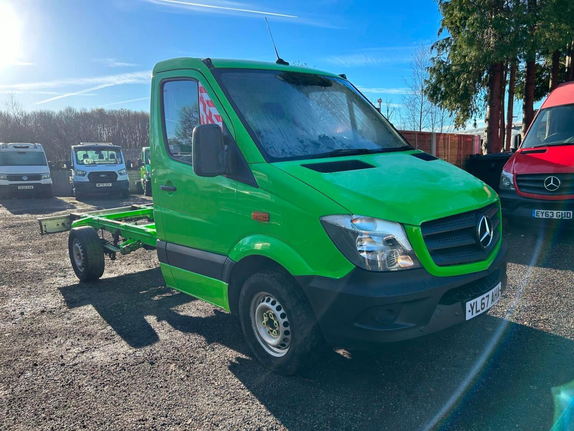 VERSATILE WORK TRUCK: 2018 MERCEDES SPRINTER CHASSIS CAB