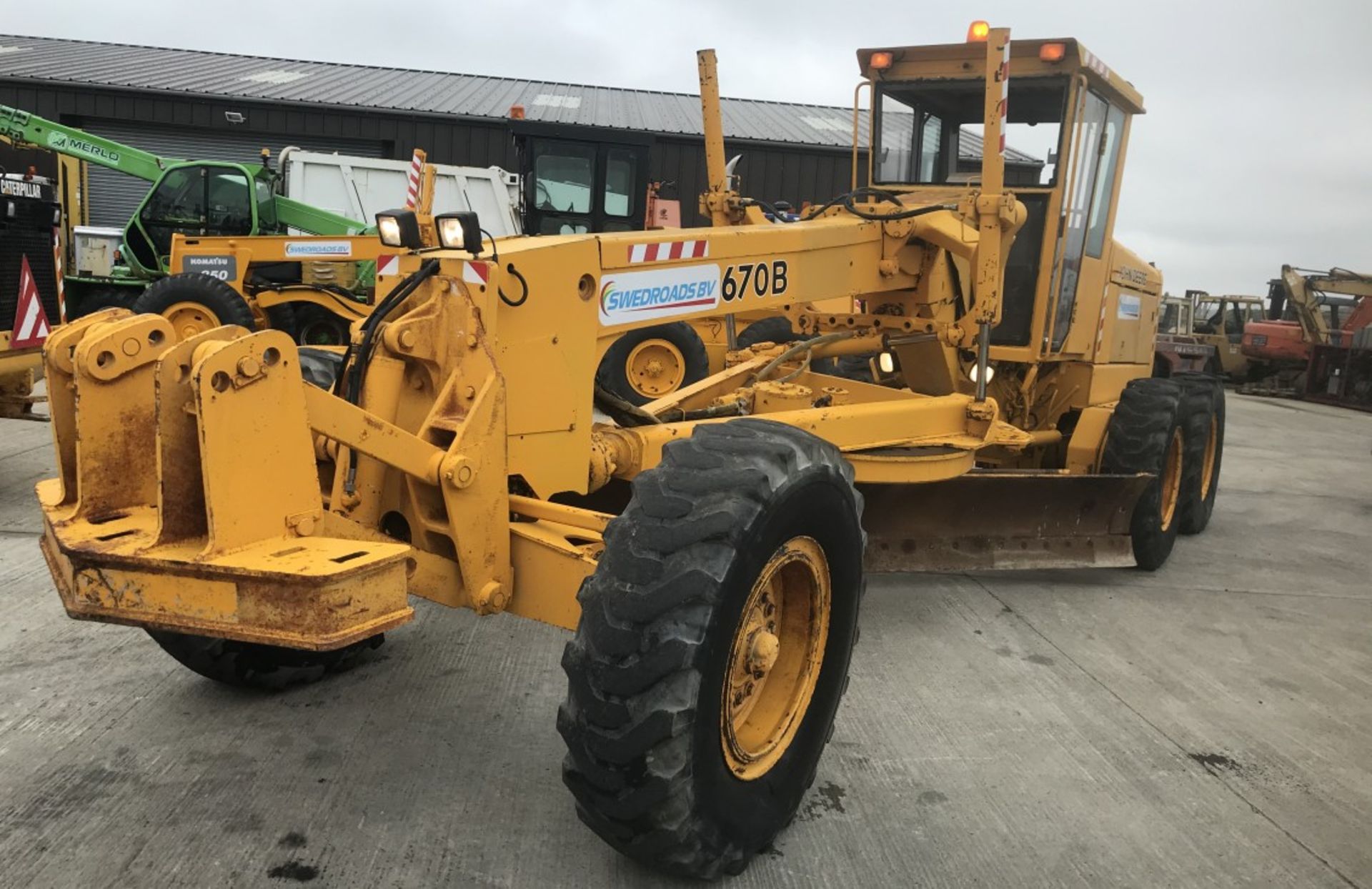 JOHN DEERE 670 MOTOR GRADER ( SAME SIZE AS CAT 140 - Image 9 of 15