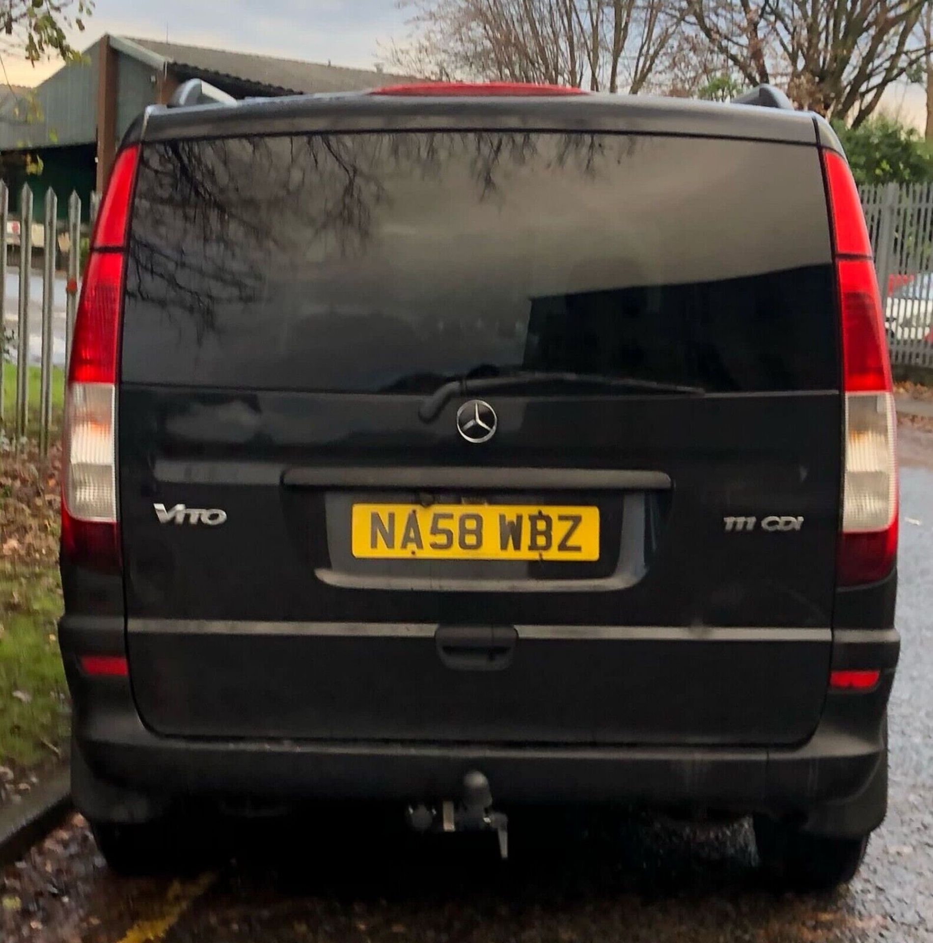 VERSATILE 2008/58 MERCEDES VITO 111 CDI: TAILGATE, PARKING SENSORS - NO VAT ON HAMMER - Image 6 of 14