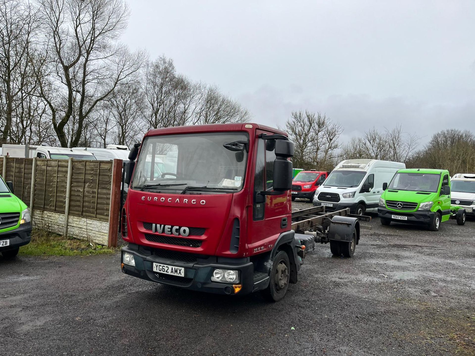 2012 IVECO EUROCARGO ML75E16: 20FT CHASSIS CAB, AUTOMATIC - Image 12 of 13