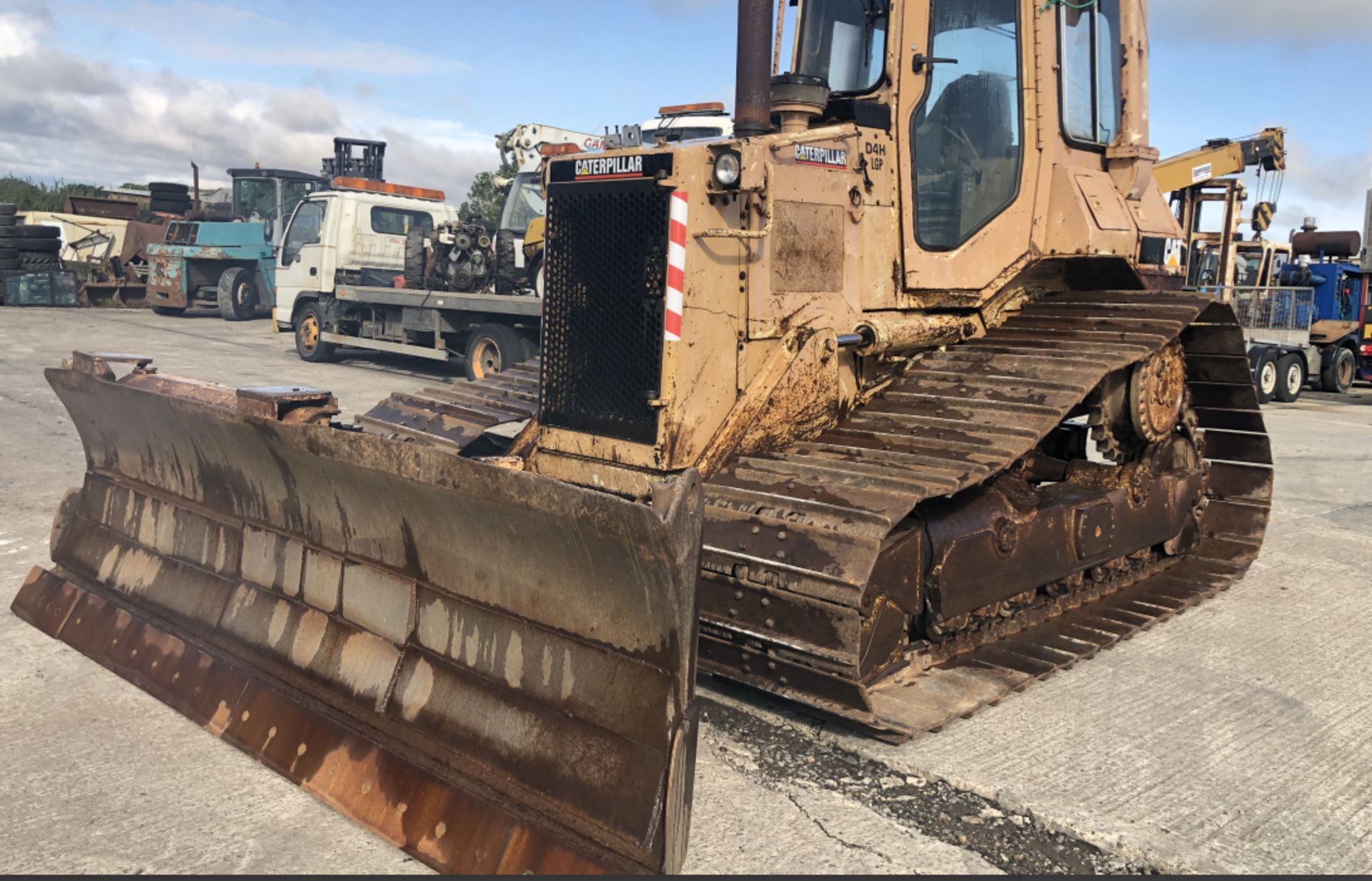 1996 CATERPILLAR DIESEL D4H LGP TRACKED DOZER - Image 12 of 12