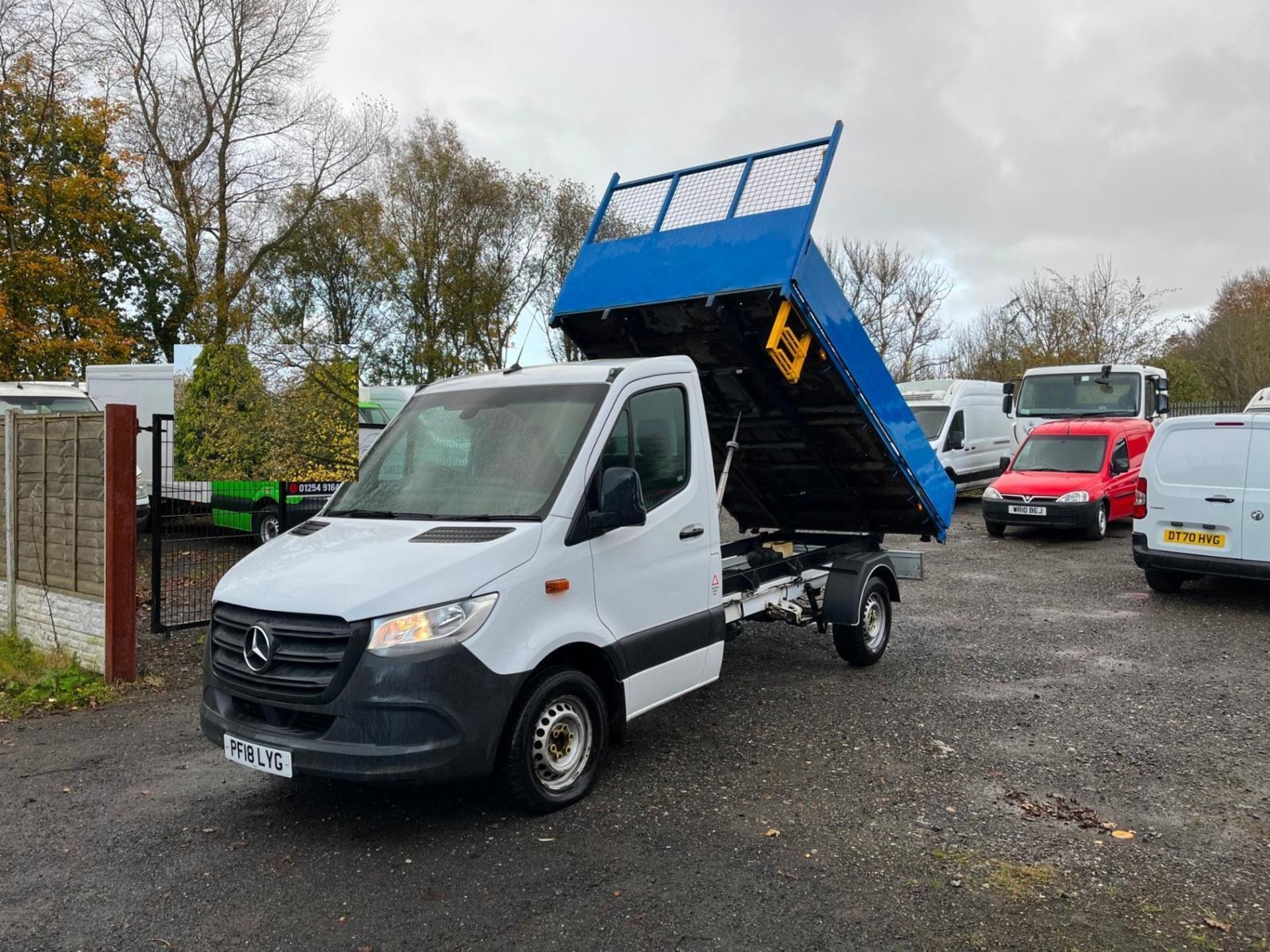 2018 SPRINTER TIPPER: 159K MILES, WELL-MAINTAINED FLEET VAN