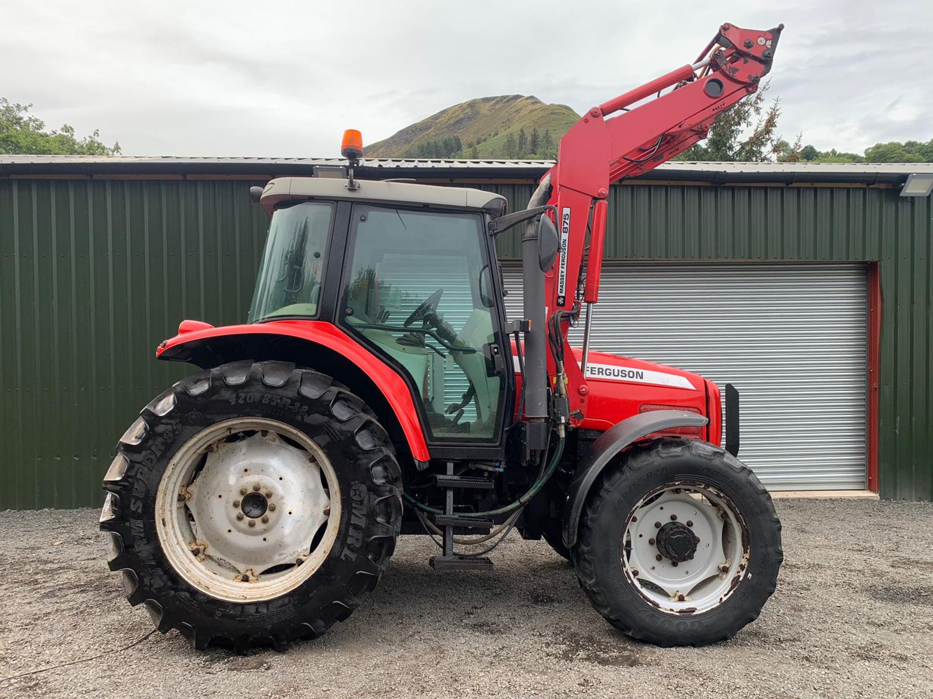 MASSEY FERGUSON 6455 TRACTOR WITH POWER LOADER 100HP - Image 15 of 15