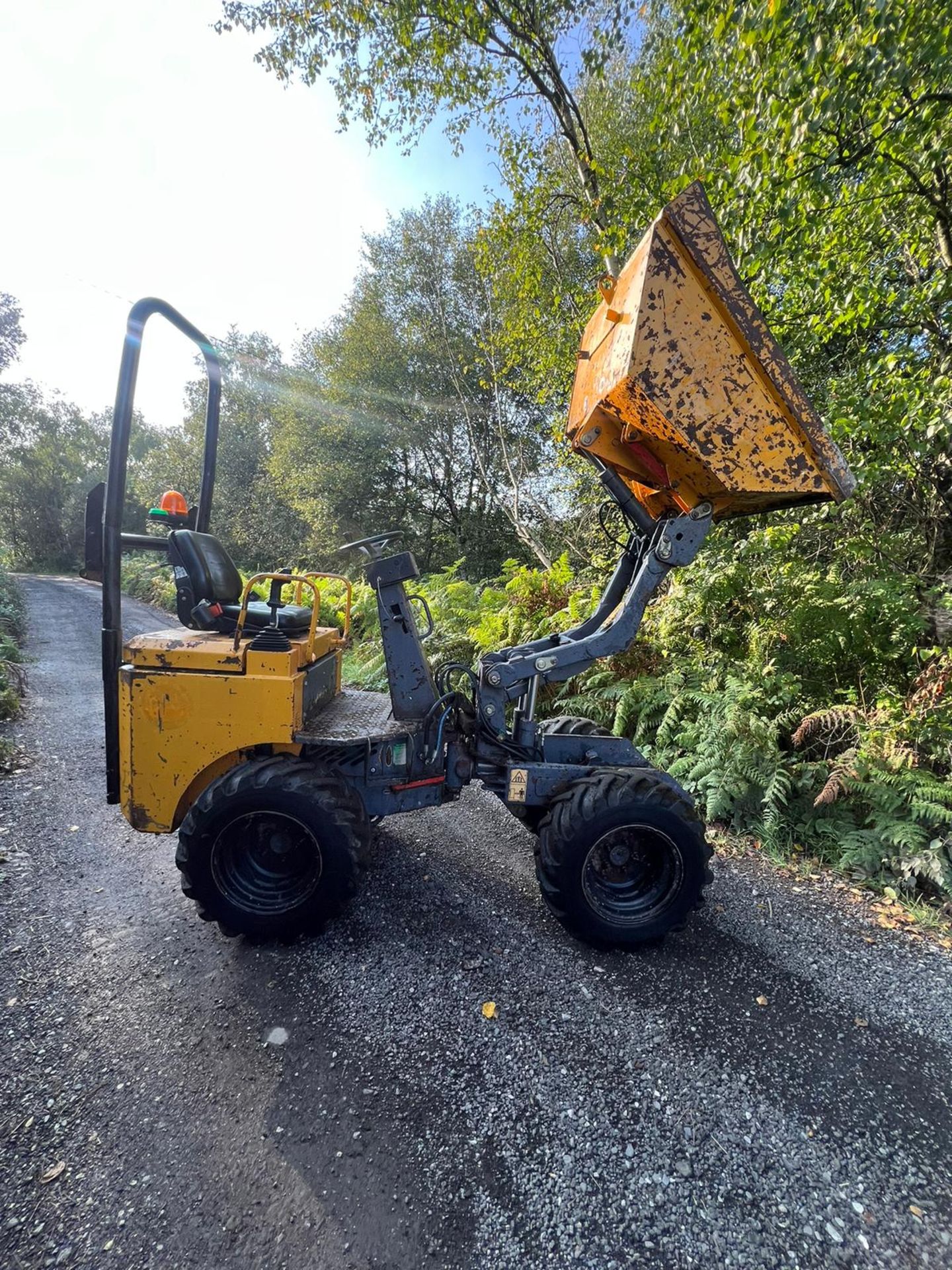 TEREX 1 TON DUMPER 4X4 - Image 3 of 15