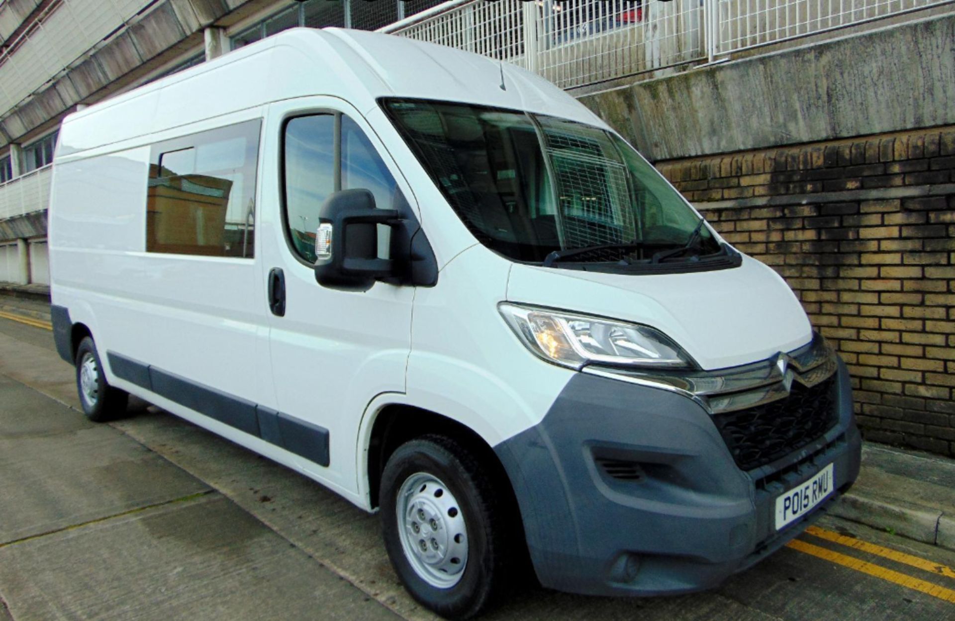 2015 RELAY CREW VAN: MOD DIRECT, LED LIGHTING, 9 SEATS