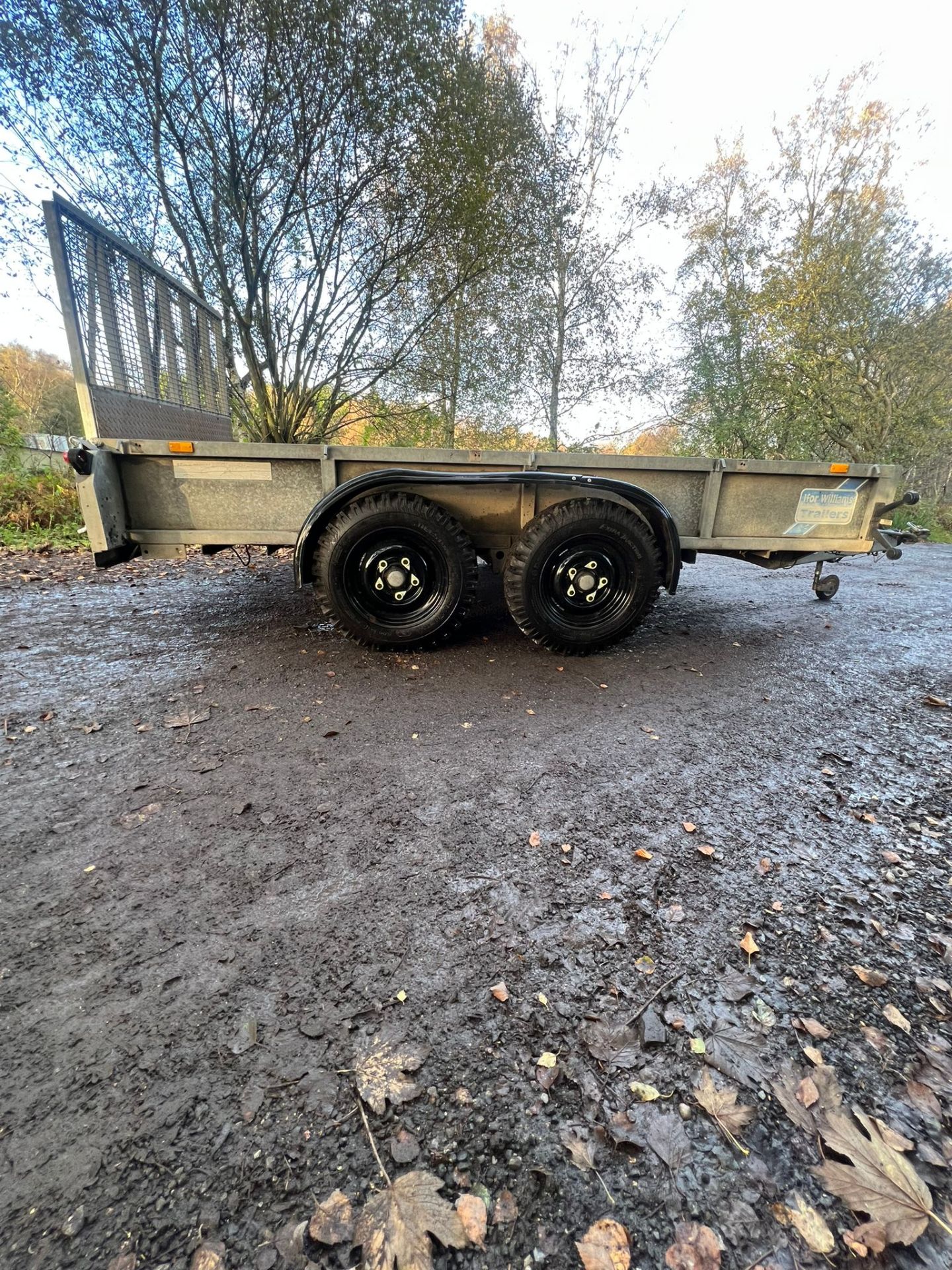 IFOR WILLIAMS TWIN AXLE TRAILER **(NO VAT ON HAMMER)** - Image 10 of 13