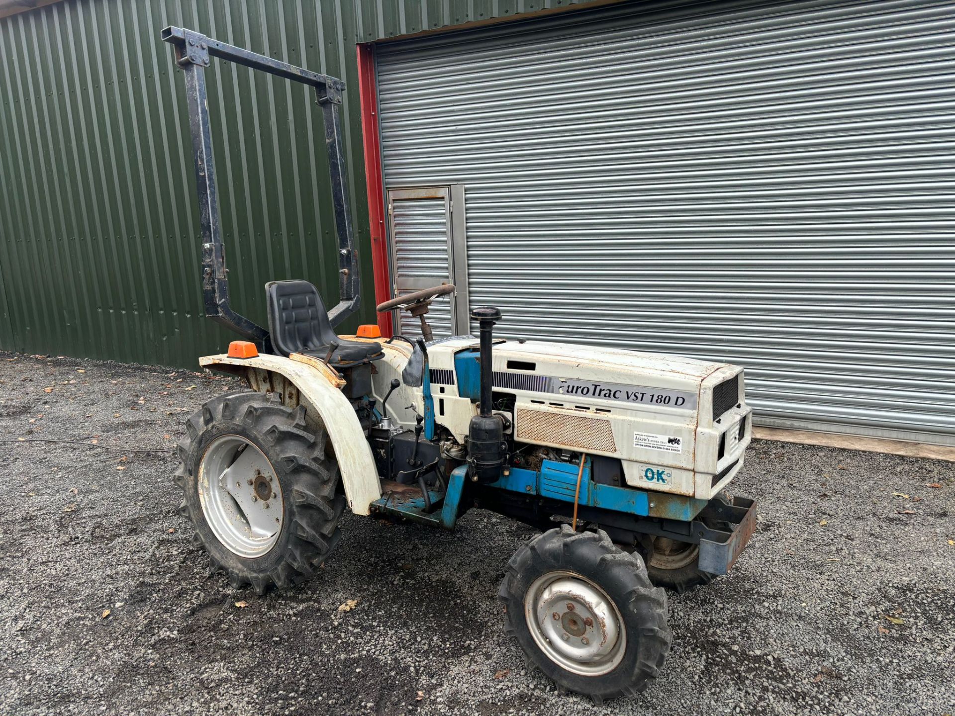 EUROTRAC MITSUBISHI VST 180 D COMPACT TRACTOR 4X4 4WD