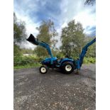 NEW HOLLAND TC27D BACK LOADER, SPOOL VALVE, ROLL PTO