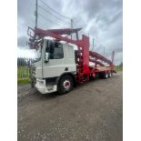 DAF CF CAR TRANSPORTER LORRY 2008