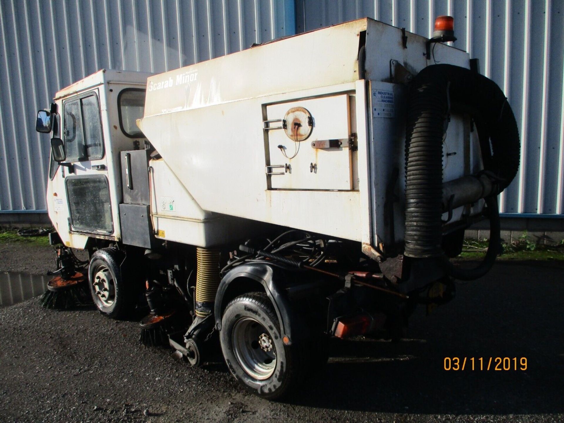 SCARAB MINOR ROAD SWEEPER DIESEL STREET CLEANER JOHNSTON - Image 7 of 11