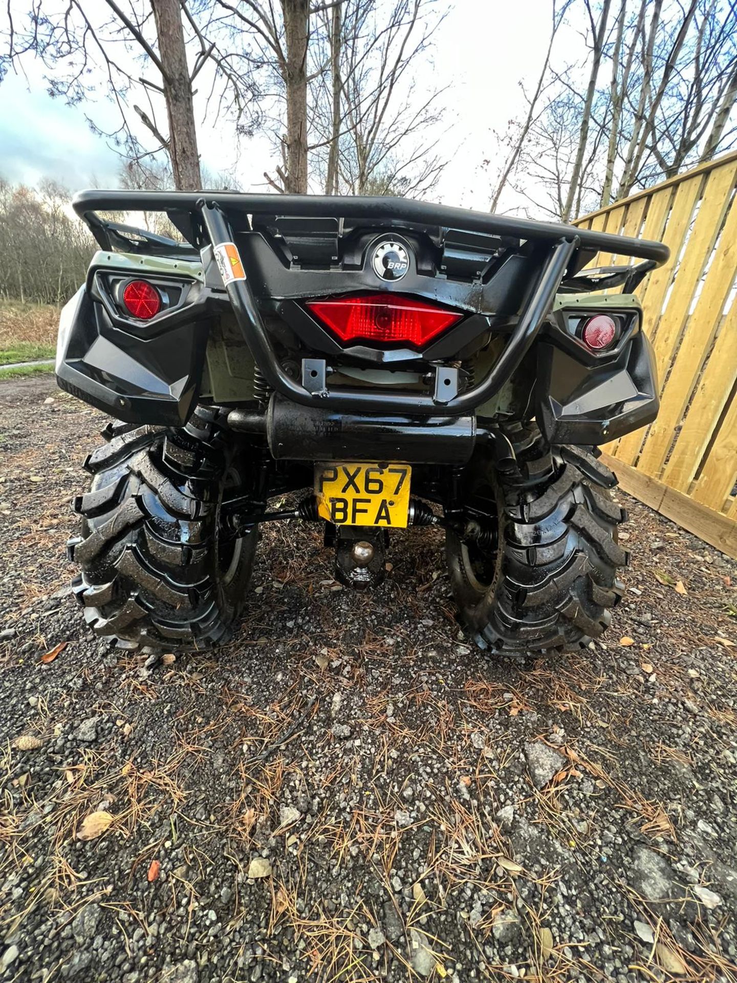 4X4 CAN AM OUTLANDER PRO 570 ROAD LEGAL - Image 4 of 15