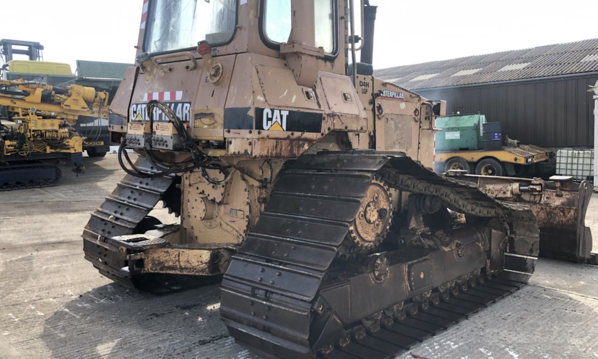 1996 DIESEL CAT D4H LGP TRACKED DOZER - Bild 6 aus 10