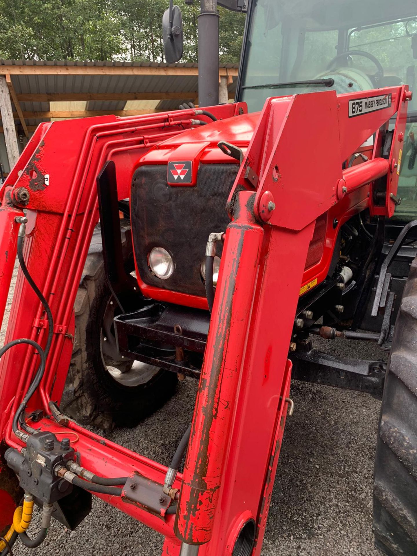 MASSEY FERGUSON 6455 TRACTOR WITH POWER LOADER 100HP - Image 7 of 15