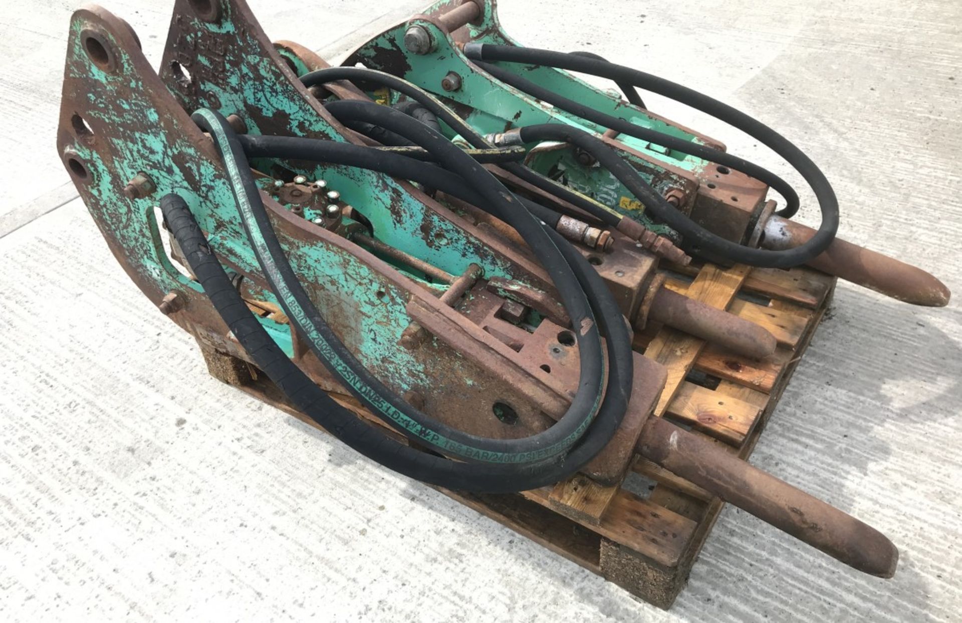 MONTEBERT HYD BREAKER TO SUIT BACKHOE LOADER - Image 4 of 6