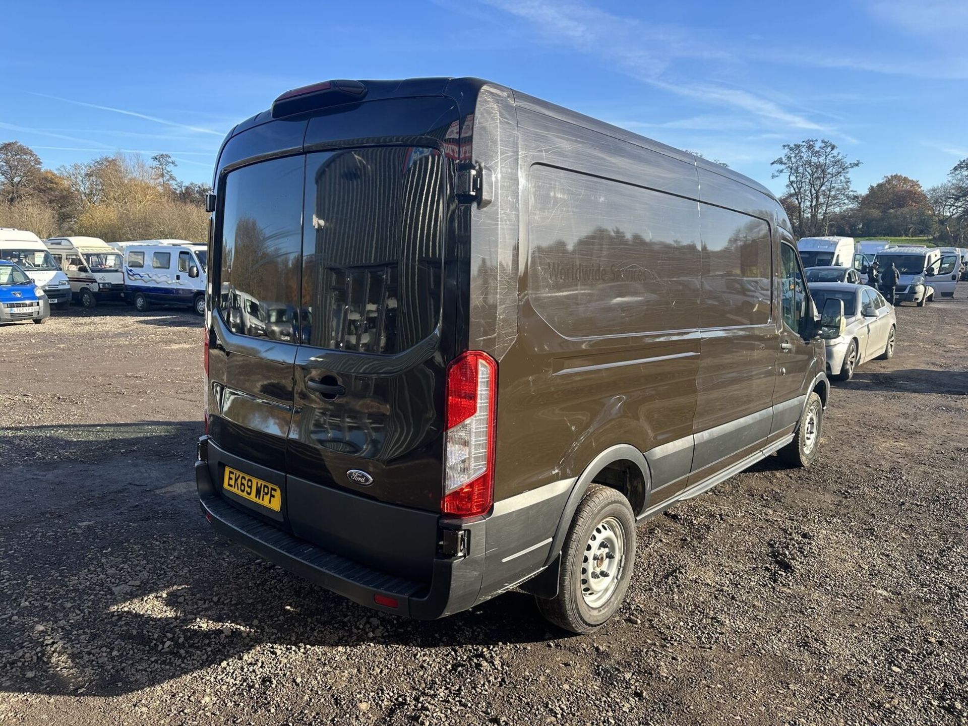 **(ONLY 61K MILEAGE)** CLEAN & CAPABLE: FORD TRANSIT 350 LEADER, MANUAL RWD - Image 2 of 15