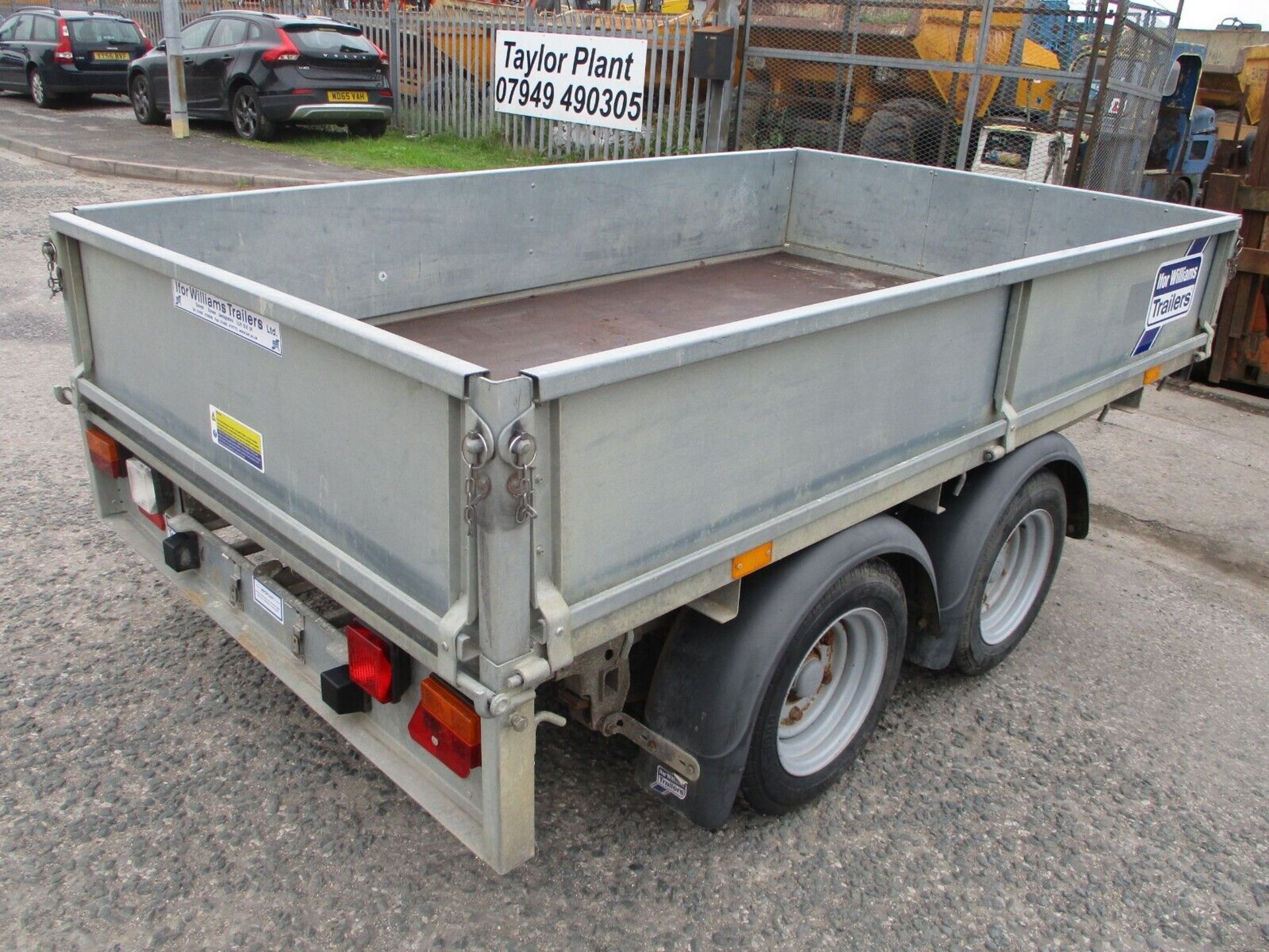 IFOR WILLIAMS LM85G: 8X4 TRAILER, 2700KG CAPACITY - Image 5 of 6