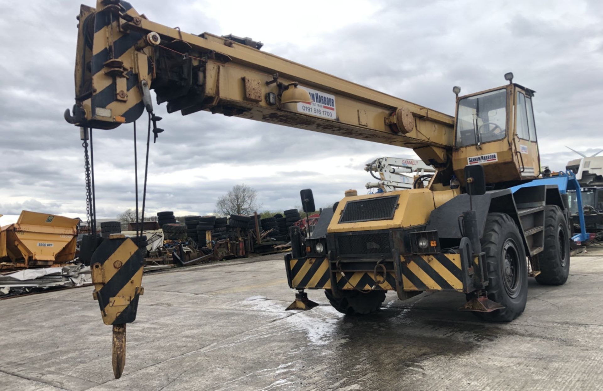 JONES 18 TON ,4×4 , ROUGH TERRAIN CRANE