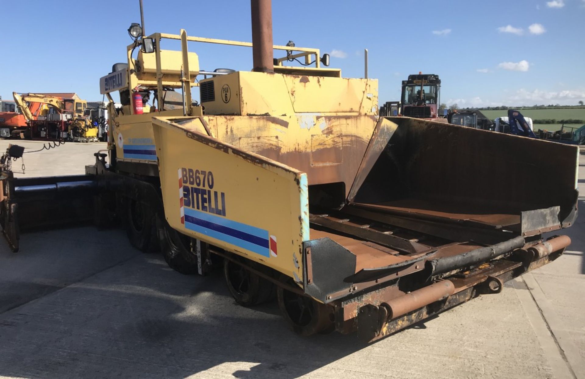 BITELLI BB670 ASPHALT TARMAC PAVER - Image 4 of 16